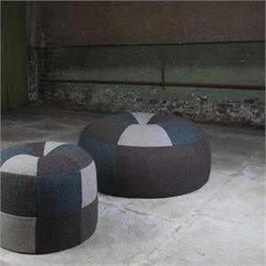 Tetrad Harris Tweed Pumpkin Stool